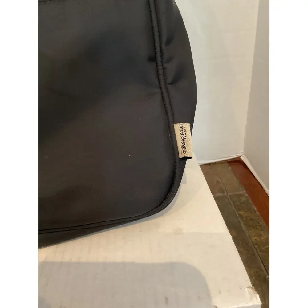 Disneyland Park - Black Nylon Laptop Tote Crossbody Bag